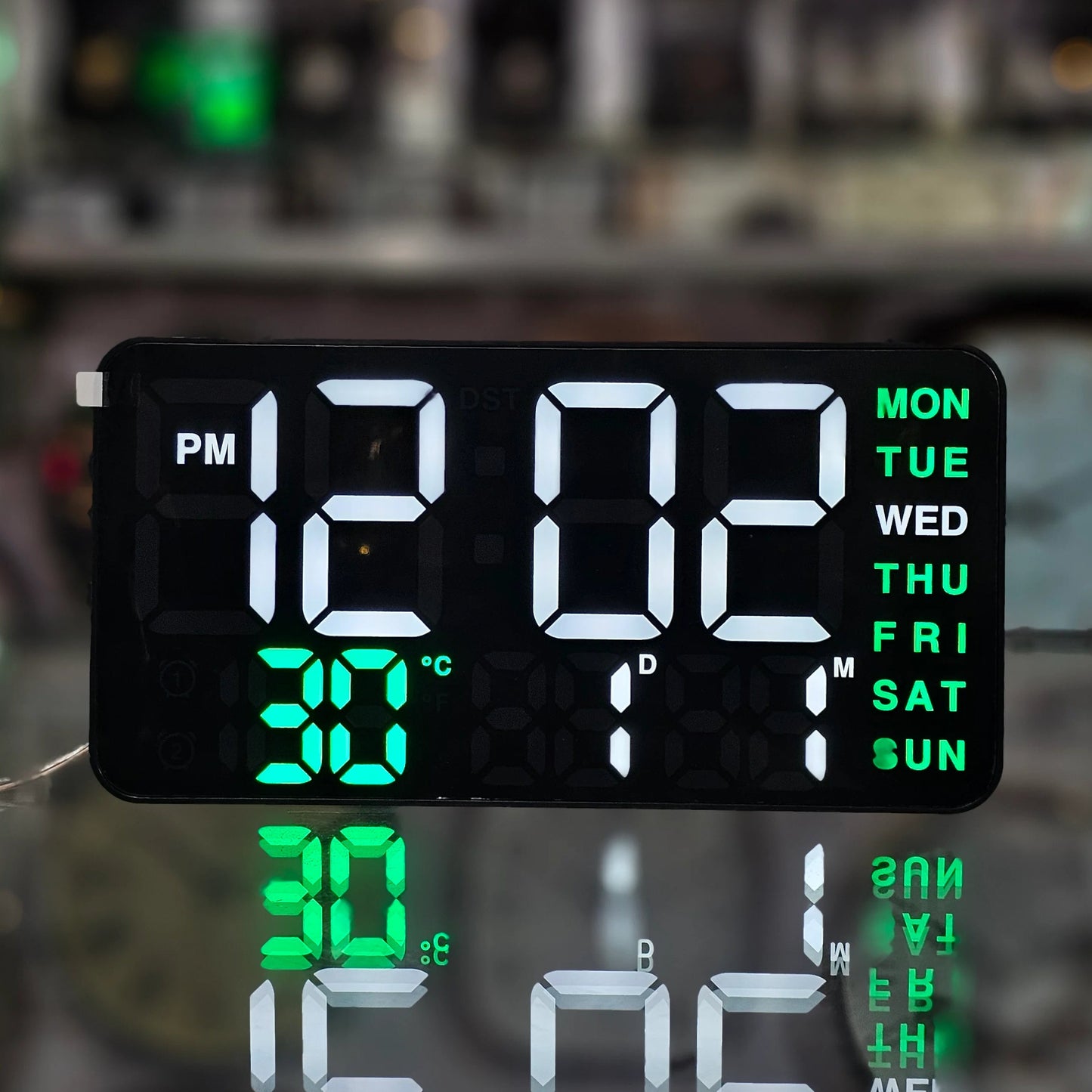 Electronic Smart LED Digital Clock – Size 8.6” Inches | Wall & Table Design