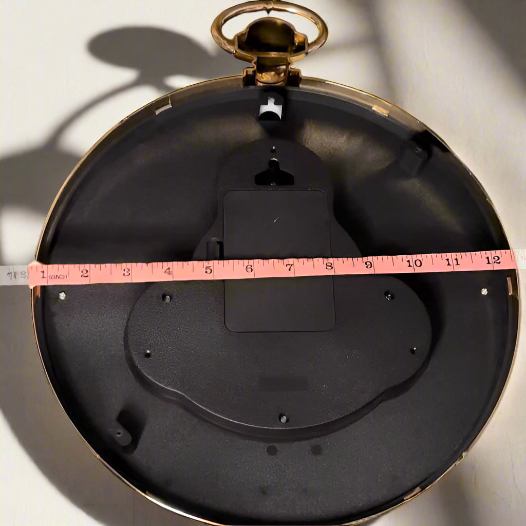 New Imported Pocket Watch Style Gear Clock 12 inch (High Quality ABS Plastic)