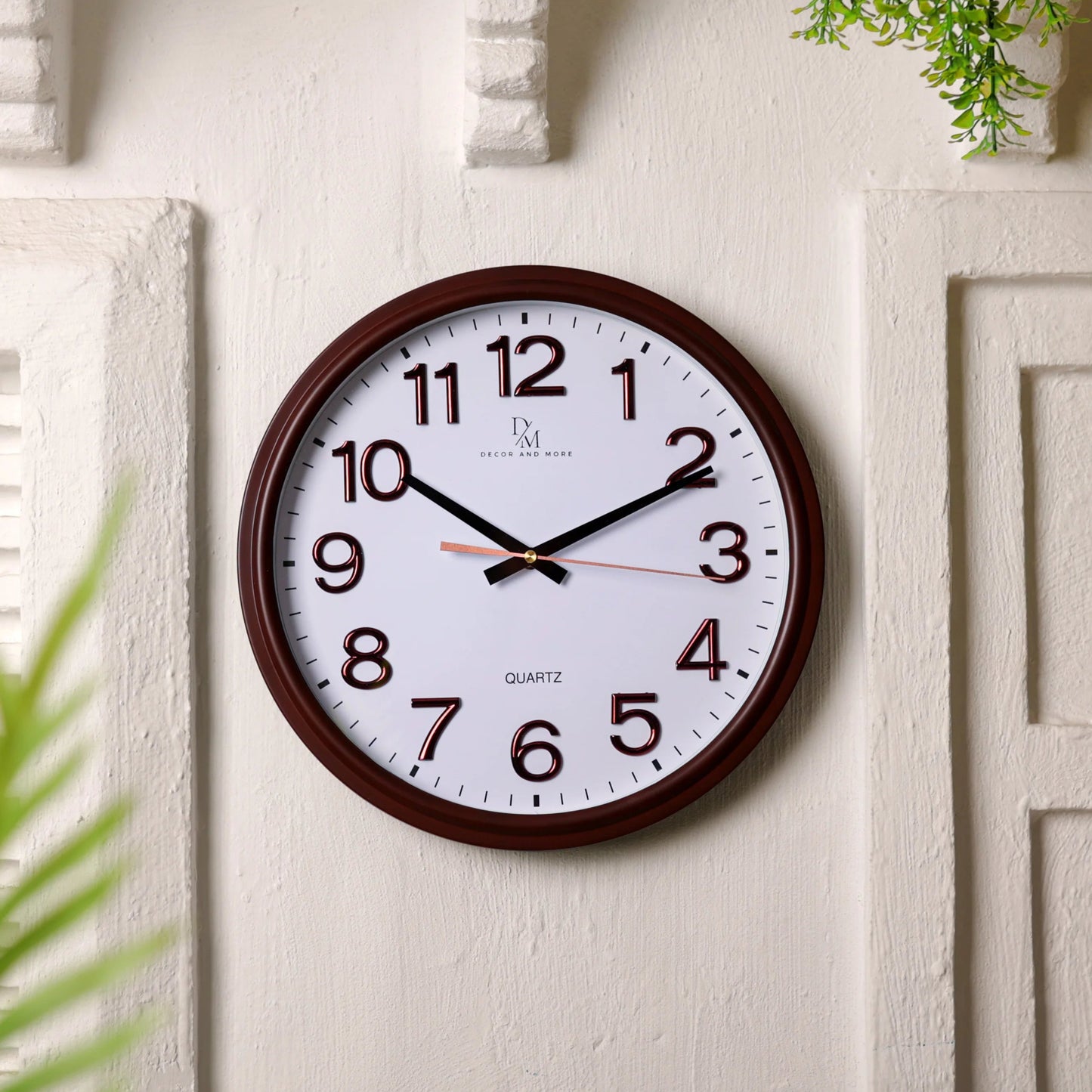 13-Inch Classic Imported Wall Clock In 2 Colors