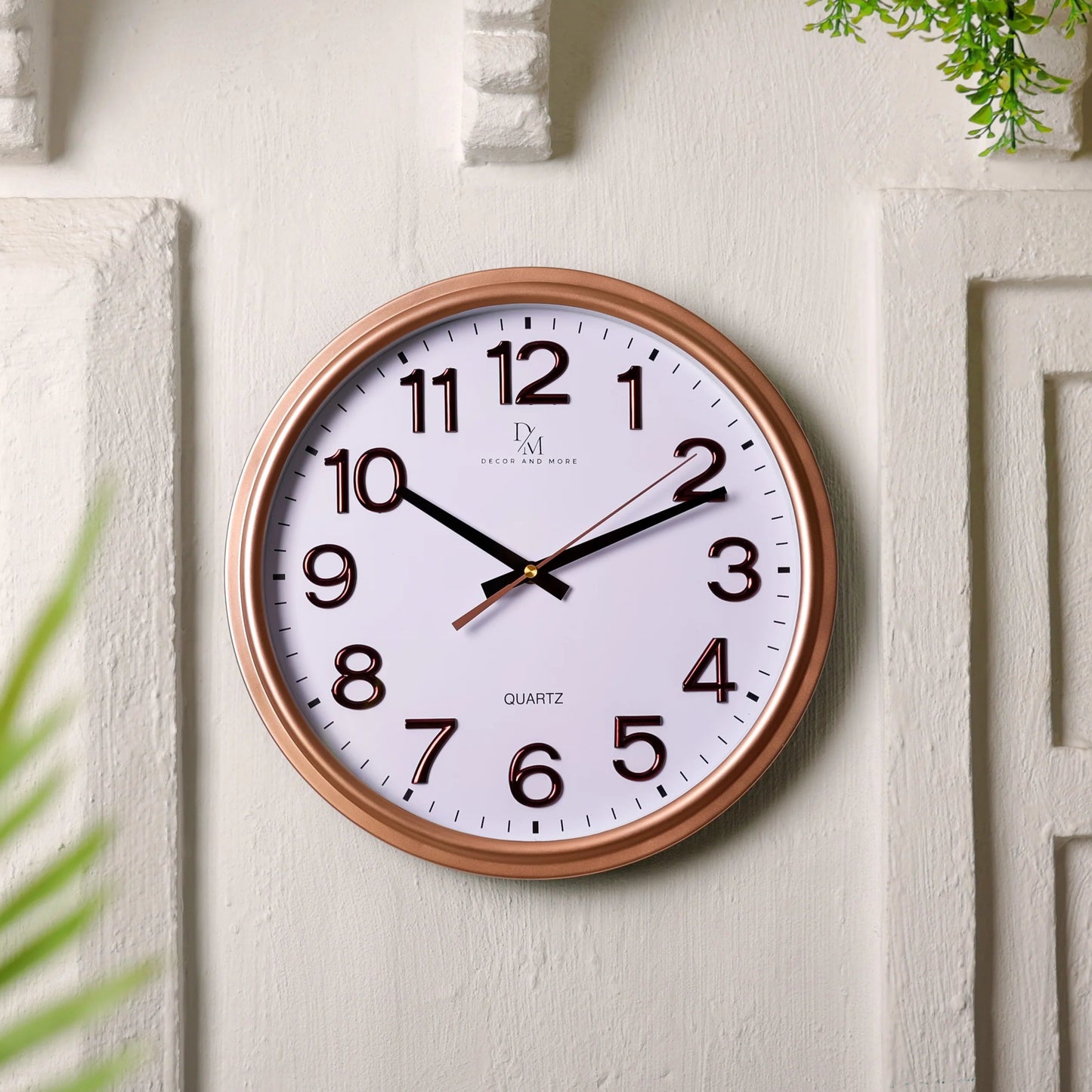 13-Inch Classic Imported Wall Clock In 2 Colors