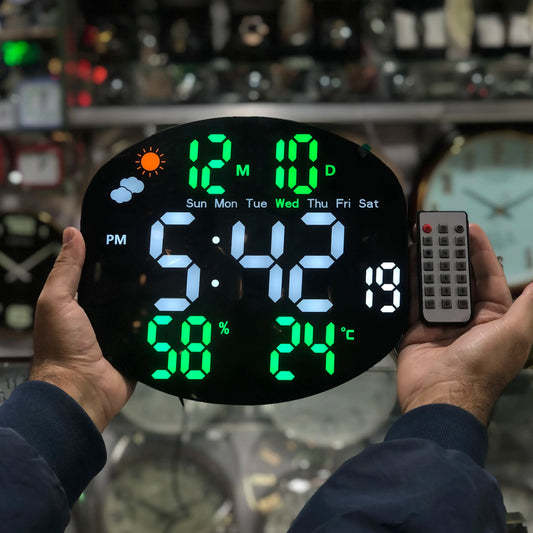 Digital Clock | Weather Station | with Humidity/Temp
