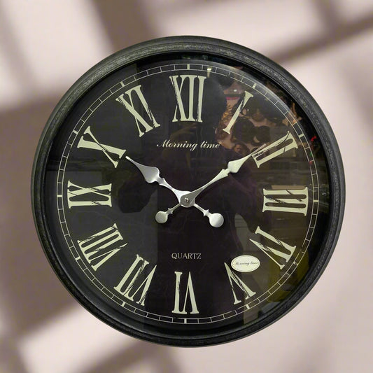 18-Inch Antique Retro Wall Clock|Vintage Home Decor