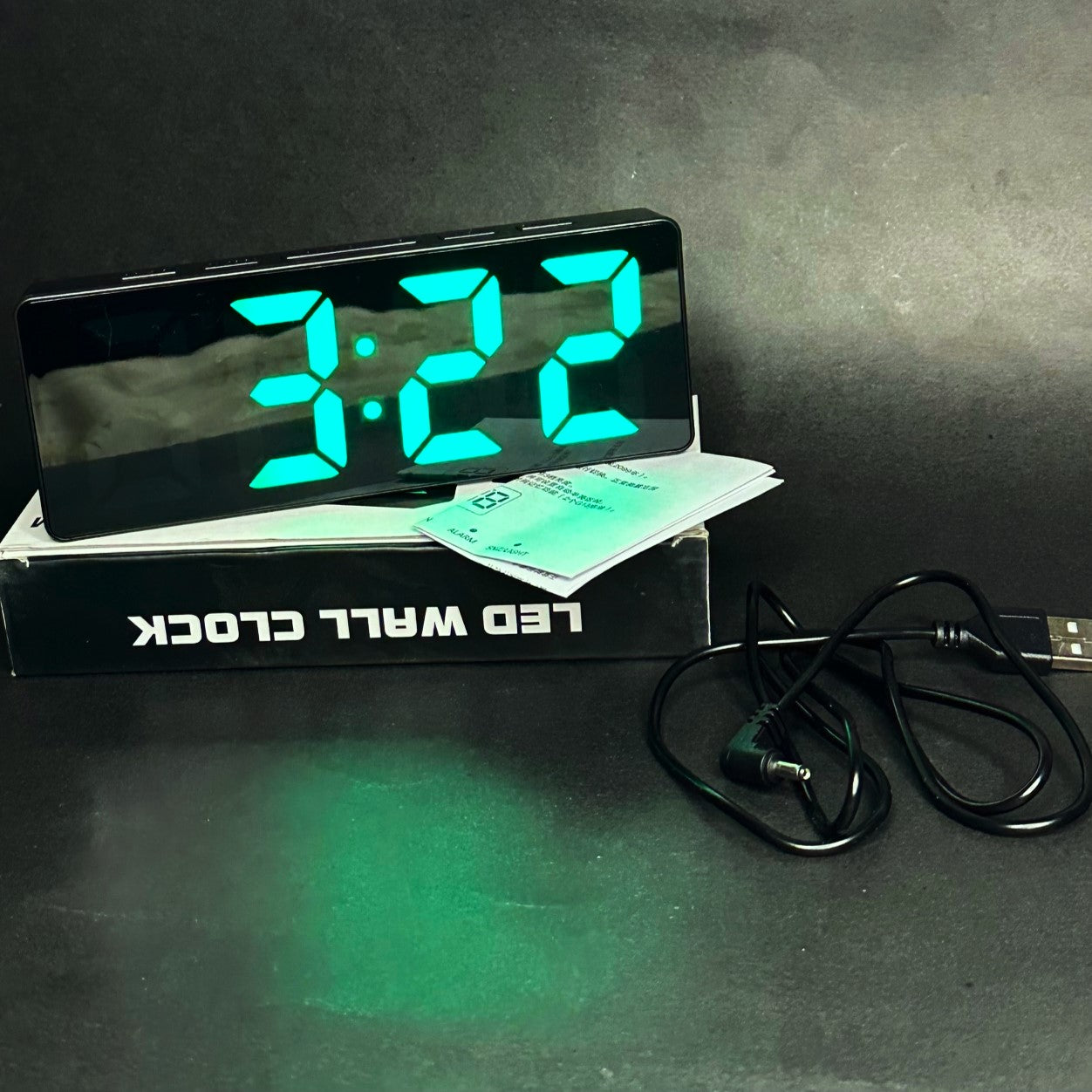 Digital Led Table Alarm Clock