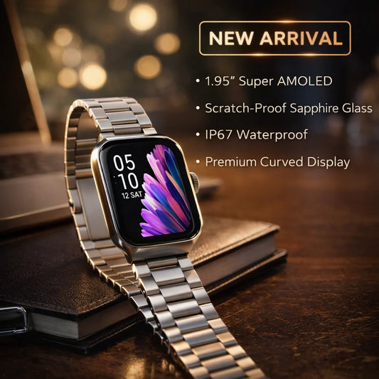 OA89 Curve Shape AMOLED Display Smartwatch